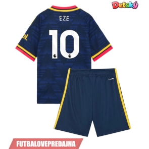 Lacne Dětský Futbalové dres Arsenal Eberechi Eze #10 2026-27 Krátky Rukáv - Preč (+ trenírky)